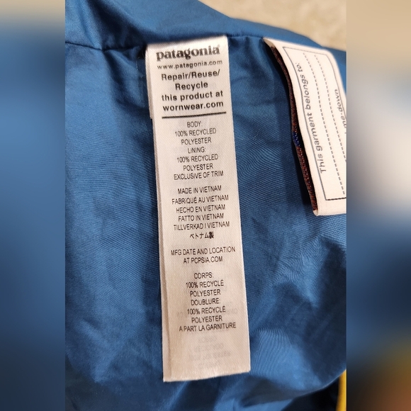 Patagonia Kids Retro-X Fleece Jacket In LightStar Pink Style#65625 Sz Medium 10 - Picture 12 of 15